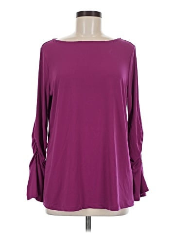 Susan Graver Long Sleeve Blouse (view 1)