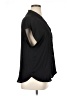 Nine West 100% Polyester Black Short Sleeve Blouse Size XL - photo 4