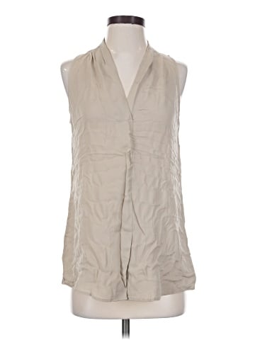 Theory Sleeveless Silk Top (view 1)
