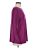 Susan Graver Purple Long Sleeve Blouse Size M - photo 4
