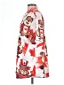 Unbranded Print Red Short Sleeve Button-Down Shirt Size L - photo 5