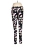 Adidas Floral Black Active Pants Size L - photo 2