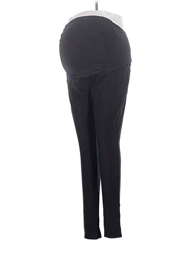 Pre-owned Isabel Maternity Active Pants In Black