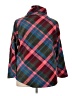 Talbots 100% Polyester Plaid Teal Poncho Size 3X Petite - photo 2
