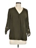 Daniel Rainn 100% Polyester Green 3/4 Sleeve Blouse Size 6 - photo 1