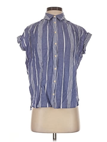 Madewell Central Shirt in Highley Stripe (view 1)