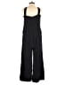 Just Female Solid Black Jumpsuit Size M - photo 2