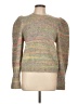 LoveShackFancy Tweed Green Pullover Sweater Size L - photo 1