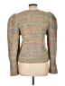 LoveShackFancy Tweed Green Pullover Sweater Size L - photo 2