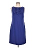 Coldwater Creek Blue Cocktail Dress Size 10 - photo 1