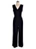 Nic + Zoe Solid Black Jumpsuit Size 12 - photo 1