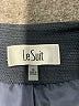 Le Suit 100% Polyester Black Blazer Size 16 - photo 7