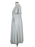 H&M Solid Gray Casual Dress Size L - photo 5