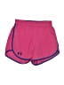 Under Armour 100% Polyester Pink Athletic Shorts Size S - photo 1