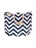 Unbranded Chevron-herringbone Blue Tote One size - photo 3