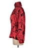 Rafaella 100% Polyester Floral Red Long Sleeve Blouse Size 8 - photo 5