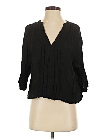 Joie 3/4 Sleeve Silk Top (view 1)