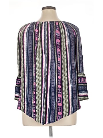 New Directions 3/4 Sleeve Blouse (view 2)