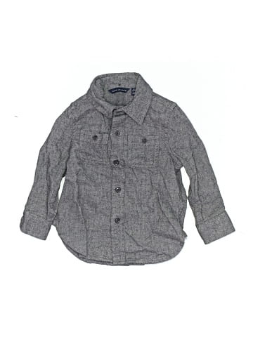Janie and Jack Long Sleeve Button-Down Shirt (view 1)