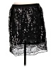 M.S.S.P. 100% Polyester Black Formal Skirt Size L - photo 2