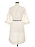 Roaman's 100% Polyurethane Ivory Casual Dress Size 14 - photo 2