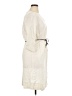 Roaman's 100% Polyurethane Ivory Casual Dress Size 14 - photo 4