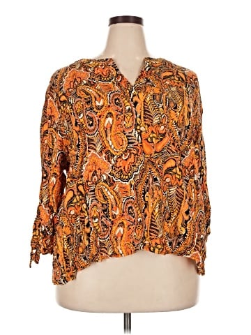 RACHEL Rachel Roy 3/4 Sleeve Blouse (view 1)