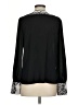 Express Outlet 100% Polyester Black Long Sleeve Blouse Size S - photo 2