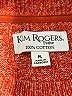 Kim Rogers 100% Cotton Tweed Orange Pullover Sweater Size L (petite) - photo 7