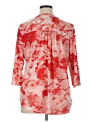 NY Collection 3/4 Sleeve Blouse (view 2)