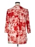 NY Collection Red 3/4 Sleeve Blouse Size 1X - photo 2