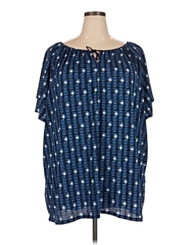 Croft & Barrow Short Sleeve Blouse (view 1)