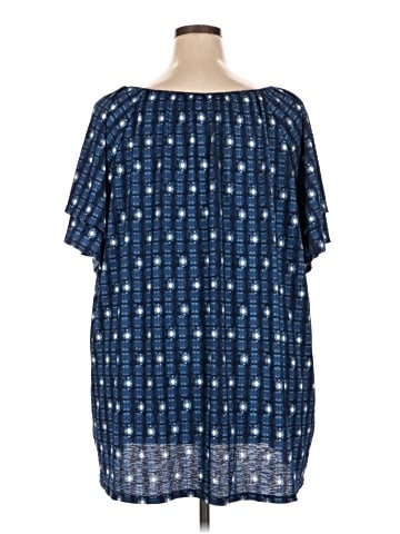 Croft & Barrow Short Sleeve Blouse (view 2)
