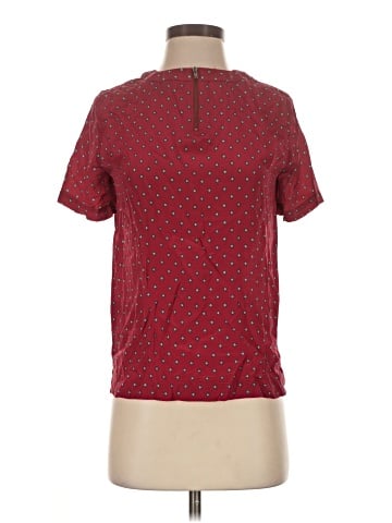 Madewell Short Sleeve Silk Top (view 1)