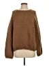 Zara Solid Brown Pullover Sweater Size S - photo 1