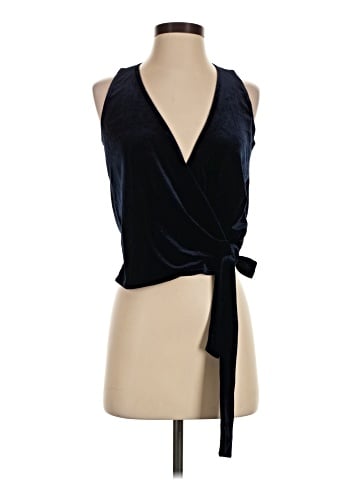 Aqua Sleeveless Blouse (view 1)