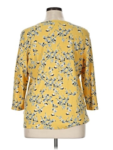 Karen Scott 3/4 Sleeve Blouse (view 2)