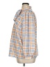 ELOQUII 100% Polyester Checkered-gingham Orange Long Sleeve Blouse Size 14 Plus - photo 5