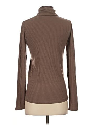 Madewell Ribbed Turtleneck Top (view 2)