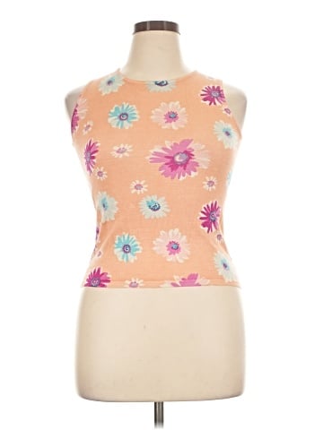 Lord & Taylor Sleeveless Silk Top (view 1)