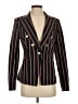 Tommy Hilfiger Stripes Black Blazer Size 2 - photo 1