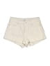Forever 21 Solid Ivory Khaki Shorts Size 28 waist - photo 1
