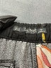 Zara Basic 100% Polyester Floral Black Casual Pants Size S - photo 7