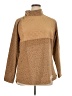 CHARLES RIVER APPAREL 100% Polyester Animal Print Tan Turtleneck Sweater Size XL - photo 1
