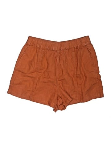 Madewell Linen-Blend Easy Pull-On Shorts (view 1)