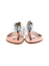 Andre Assous White Flip Flops Size 10 - photo 2