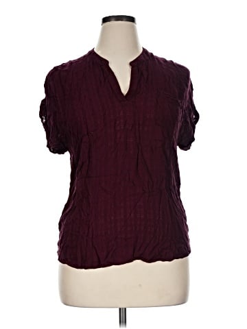 Moa Moa Short Sleeve Blouse (view 1)