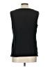 Ann Taylor Factory 100% Polyester Black Sleeveless Top Size L - photo 2