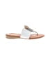 Andre Assous White Flip Flops Size 10 - photo 1
