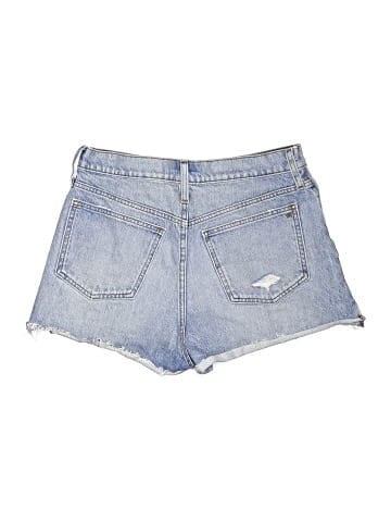 Madewell Relaxed Denim Shorts in Madera Wash: Side-Slit Edition (view 2)